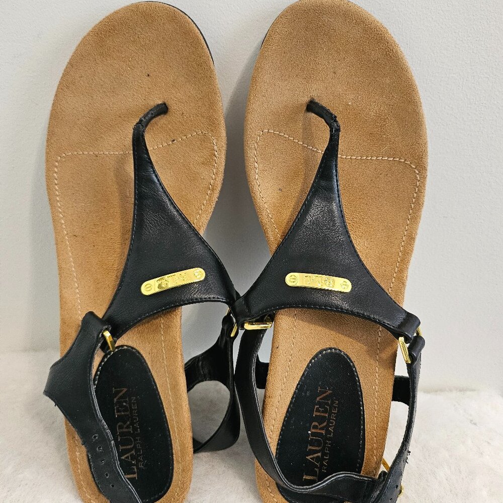 Sandales compensées Ralph Lauren